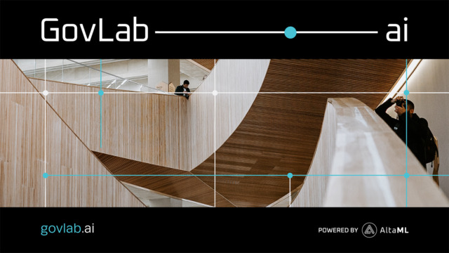 An image inside of the GovLab office.